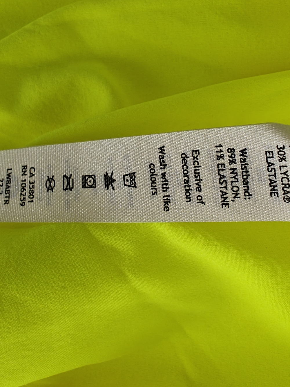 NWT Lululemon Court Rival High-Rise Skirt Highlight Yellow Athleisure US 10 - Picture 5 of 6